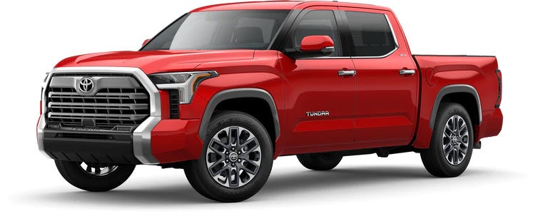 2022 Toyota Tundra Limited in Supersonic Red | Cobb County Toyota in Kennesaw GA