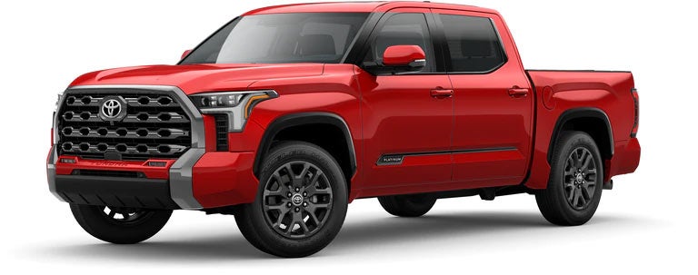 2022 Toyota Tundra in Platinum Supersonic Red | Cobb County Toyota in Kennesaw GA