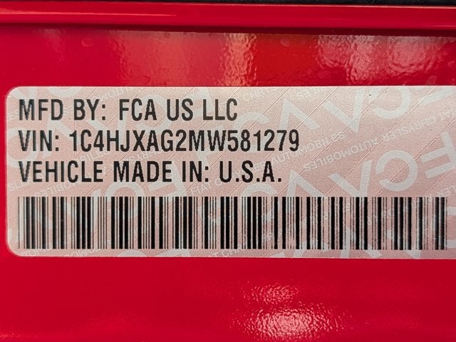 2021 Jeep Wrangler Sport