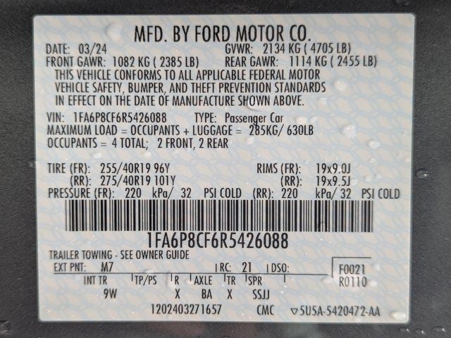 2024 Ford Mustang GT Premium