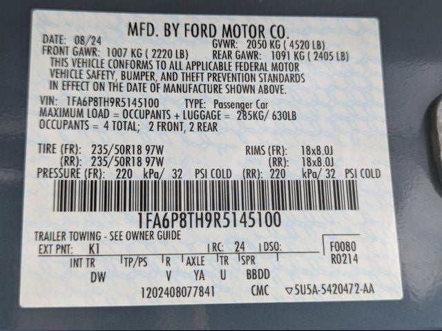 2024 Ford Mustang EcoBoost
