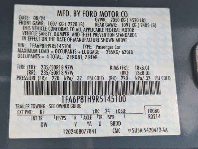 2024 Ford Mustang EcoBoost