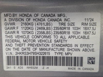 2025 Honda CR-V EX-L