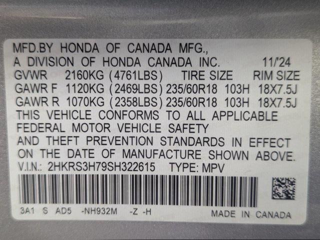 2025 Honda CR-V EX-L