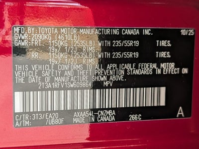 2025 Toyota RAV4 XLE Premium