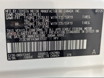 2025 Toyota RAV4 XLE Premium