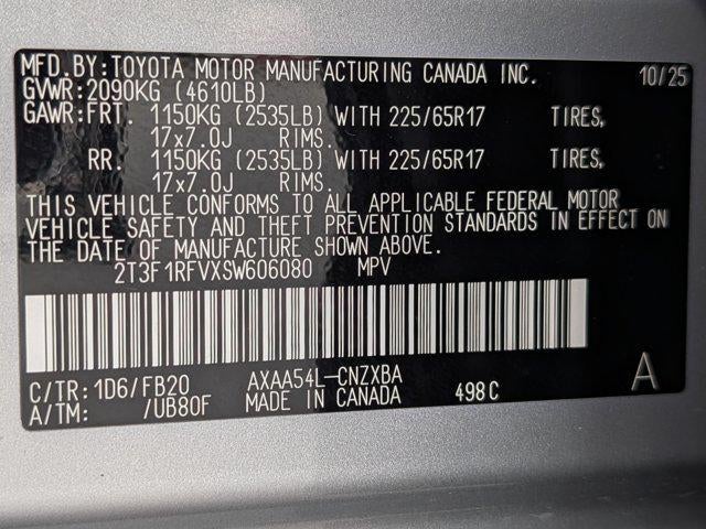 2025 Toyota RAV4 LE