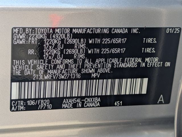 2025 Toyota RAV4 Hybrid LE