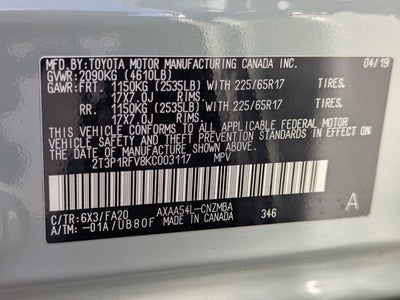 2019 Toyota RAV4 XLE