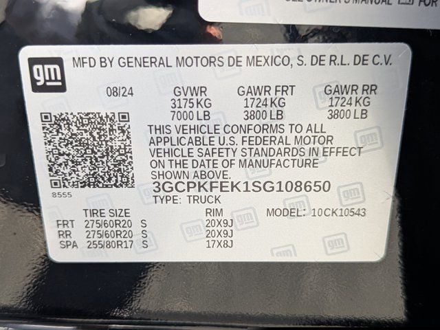 2025 Chevrolet Silverado 1500 LT Trail Boss