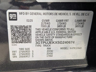 2025 GMC Sierra 1500 Elevation