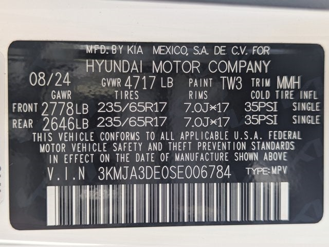 2025 Hyundai Tucson SE