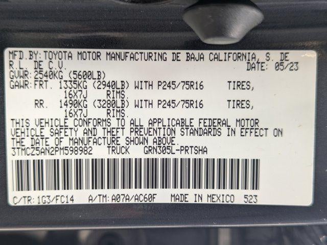2023 Toyota Tacoma SR5 V6