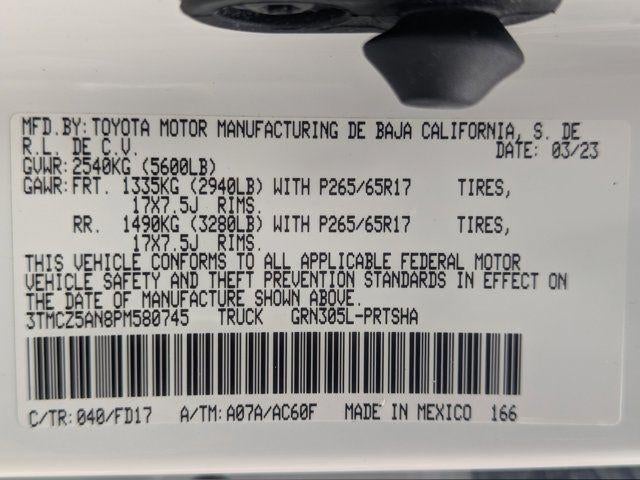 2023 Toyota Tacoma TRD Sport V6