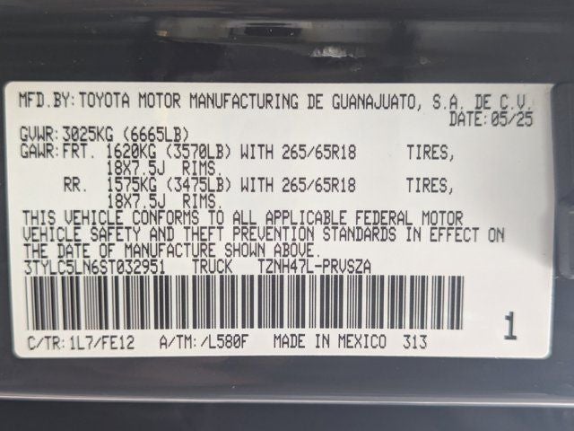 2025 Toyota Tacoma Hybrid TRD Sport