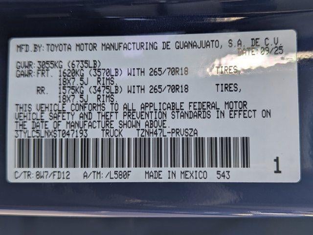 2025 Toyota Tacoma Hybrid TRD Off Road