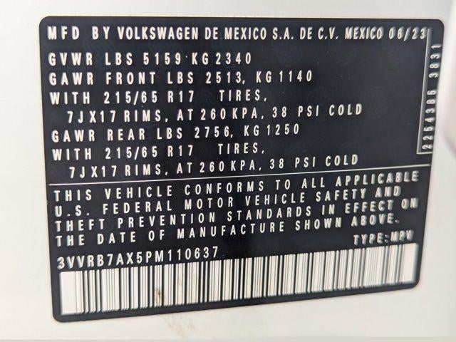 2023 Volkswagen Tiguan 2.0T S
