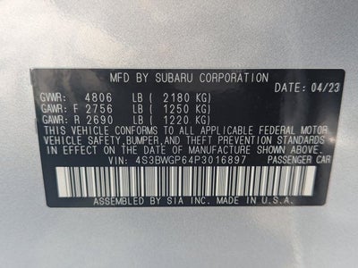 2023 Subaru Legacy Touring XT