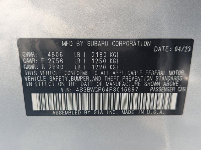 2023 Subaru Legacy Touring XT