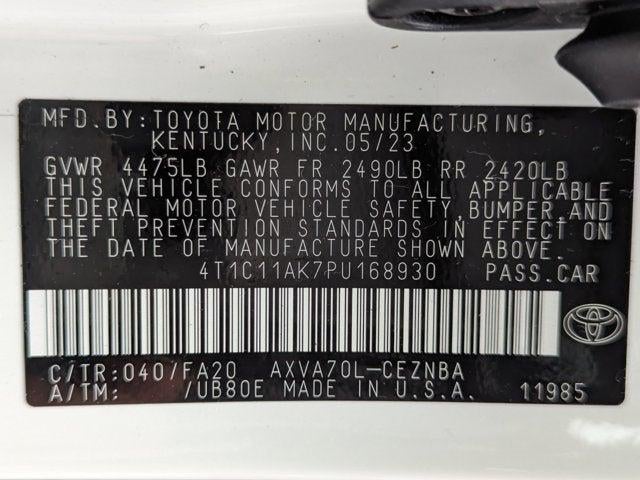 2023 Toyota Camry LE