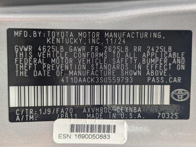 2025 Toyota Camry LE