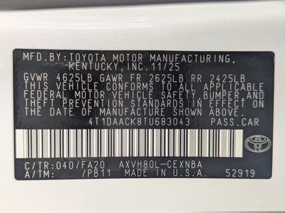 2026 Toyota Camry LE