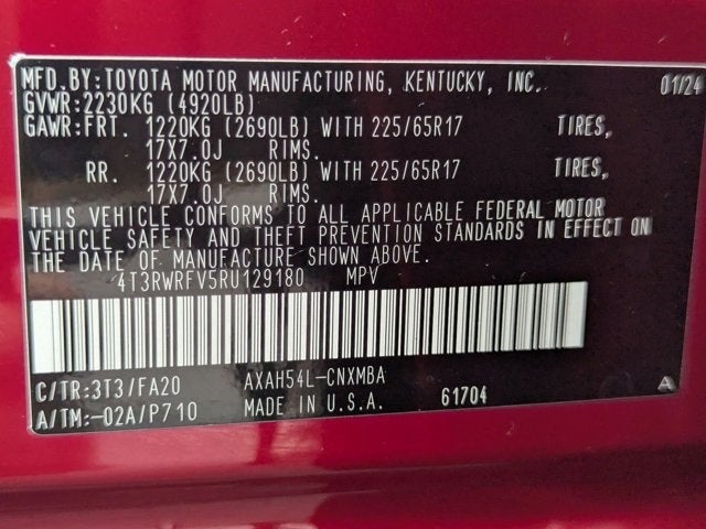 2024 Toyota RAV4 Hybrid XLE