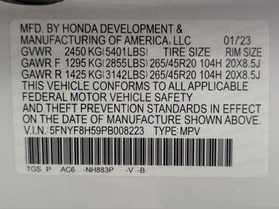 2023 Honda Passport EX-L