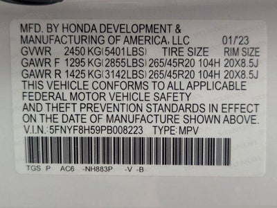 2023 Honda Passport EX-L