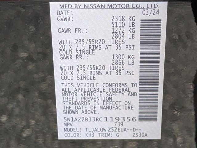 2024 Nissan Murano SV