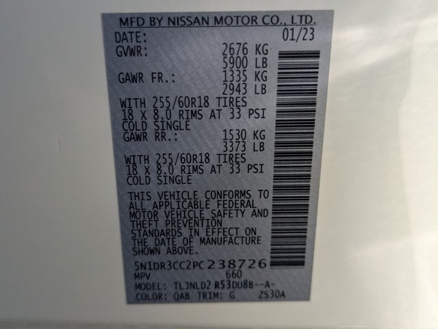 2023 Nissan Pathfinder SL