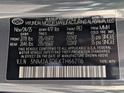 2026 Hyundai Tucson SE