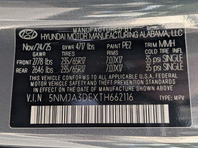 2026 Hyundai Tucson SE