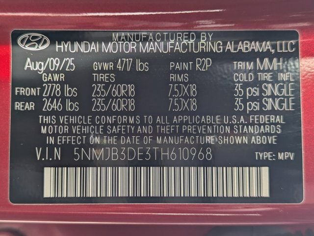 2026 Hyundai Tucson SEL