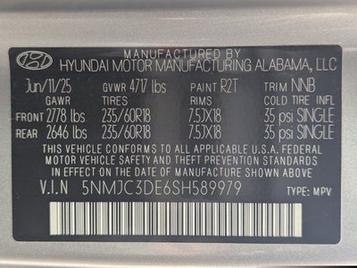 2025 Hyundai Tucson SEL Convenience