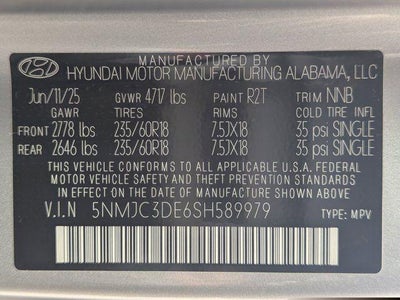 2025 Hyundai Tucson SEL Convenience