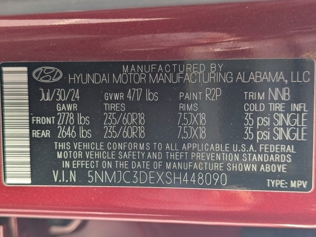 2025 Hyundai Tucson SEL Convenience