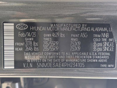 2023 Hyundai Tucson Limited