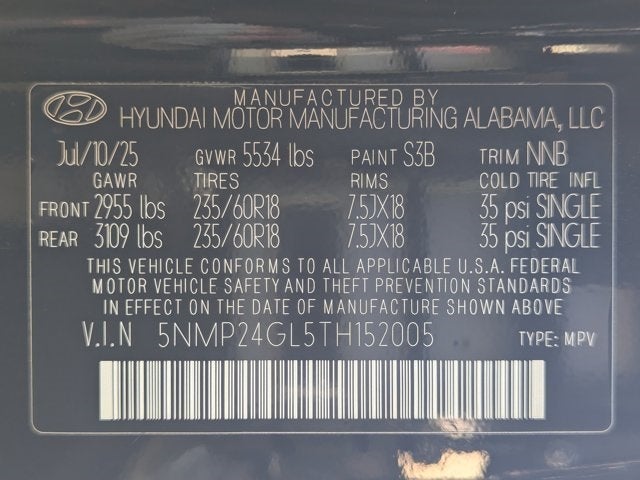 2026 Hyundai Santa Fe SEL