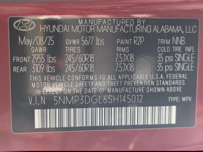 2025 Hyundai Santa Fe XRT