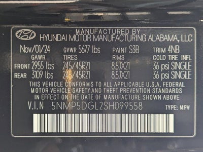 2025 Hyundai Santa Fe Calligraphy