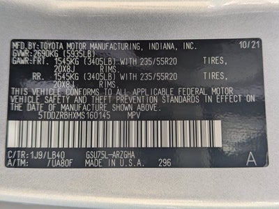 2021 Toyota Highlander Limited