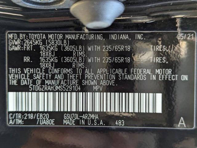 2021 Toyota Highlander XLE