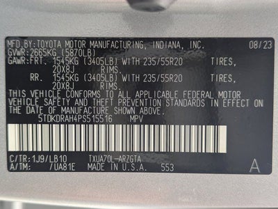 2023 Toyota Highlander Limited