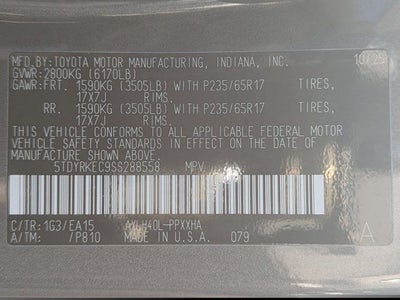2025 Toyota Sienna XLE 8 Passenger