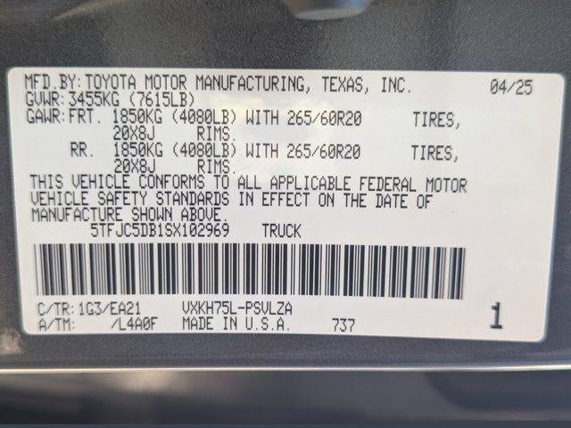 2025 Toyota Tundra Hybrid Limited