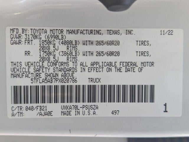 2023 Toyota Tundra SR5