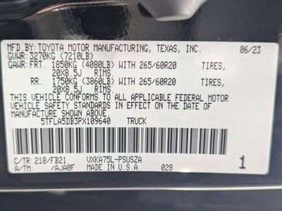 2023 Toyota Tundra SR5
