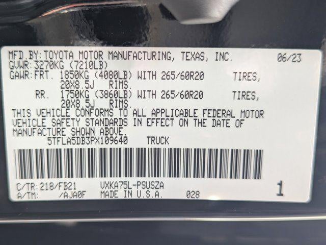 2023 Toyota Tundra SR5
