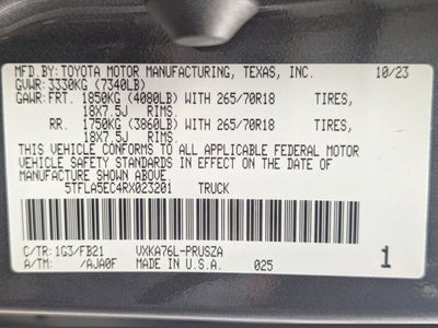 2024 Toyota Tundra SR5